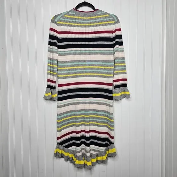 Ted Baker London Women's Irette Striped Knit Dress Size 8 Colour By Numbers  Soft